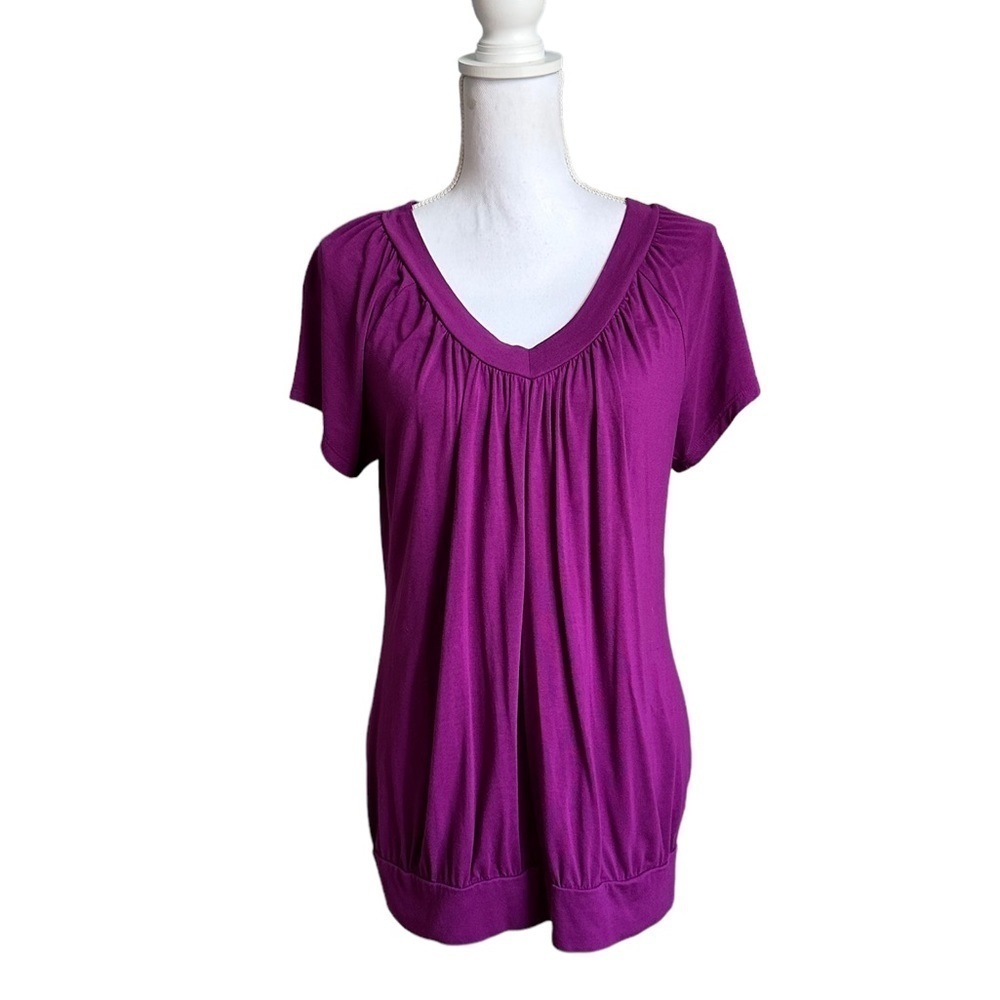 JM Collection Short sleeve Top size Large
